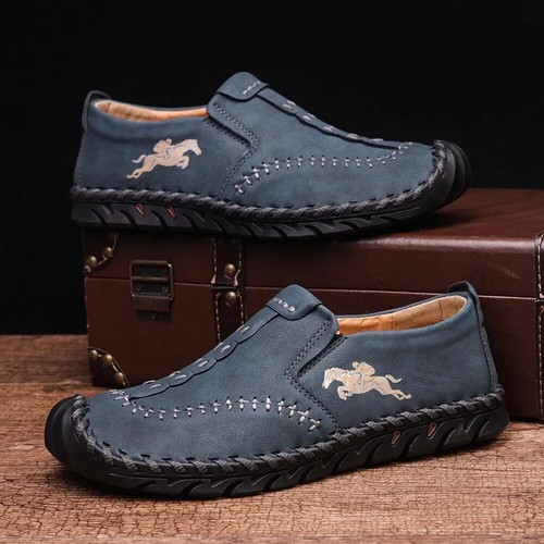 Men's Casual Shoes Soft Breathable Slip on Loafers Moccasins Outdoor Sneakers - Picture 11 of 20