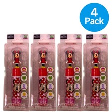 Disney Minnie Mouse Cotton Candy Flavored Lip Balm with 3D Topper, Plant Based