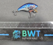 Mann's Double Stamped 1-Minus Lure aka "The Egg": Chrome Blue Back Shad
