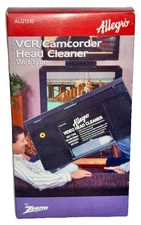 Allegro Zenith ALG1310 VCR Camcorder Head Cleaner w/ Liquid Wet Type Model 