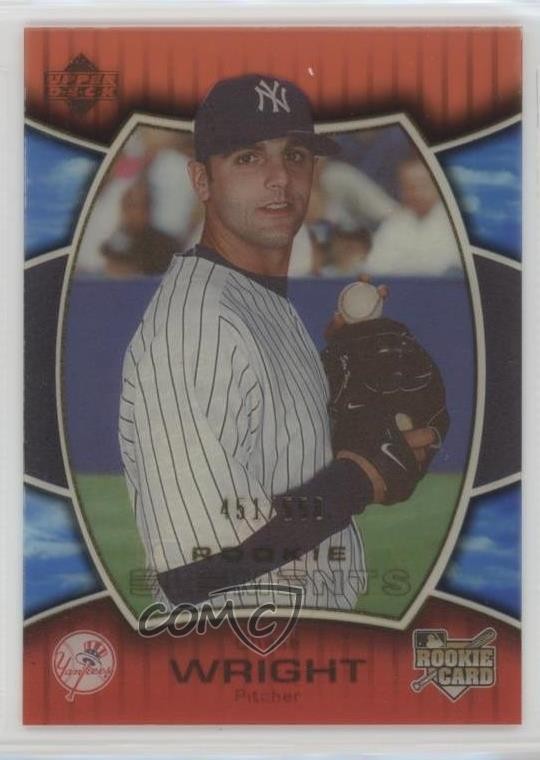 2007 Upper Deck Elements 451/550 Chase Wright #225 Rookie RC 0af