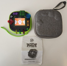 LeapFrog RockIt Twist Game Case Green Handheld Learning System Rotatable Manual