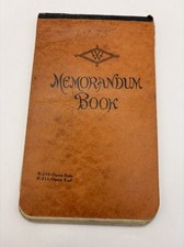 Vintage 1935 Pocket Diary Book Miniature Journal (written In) Notebook