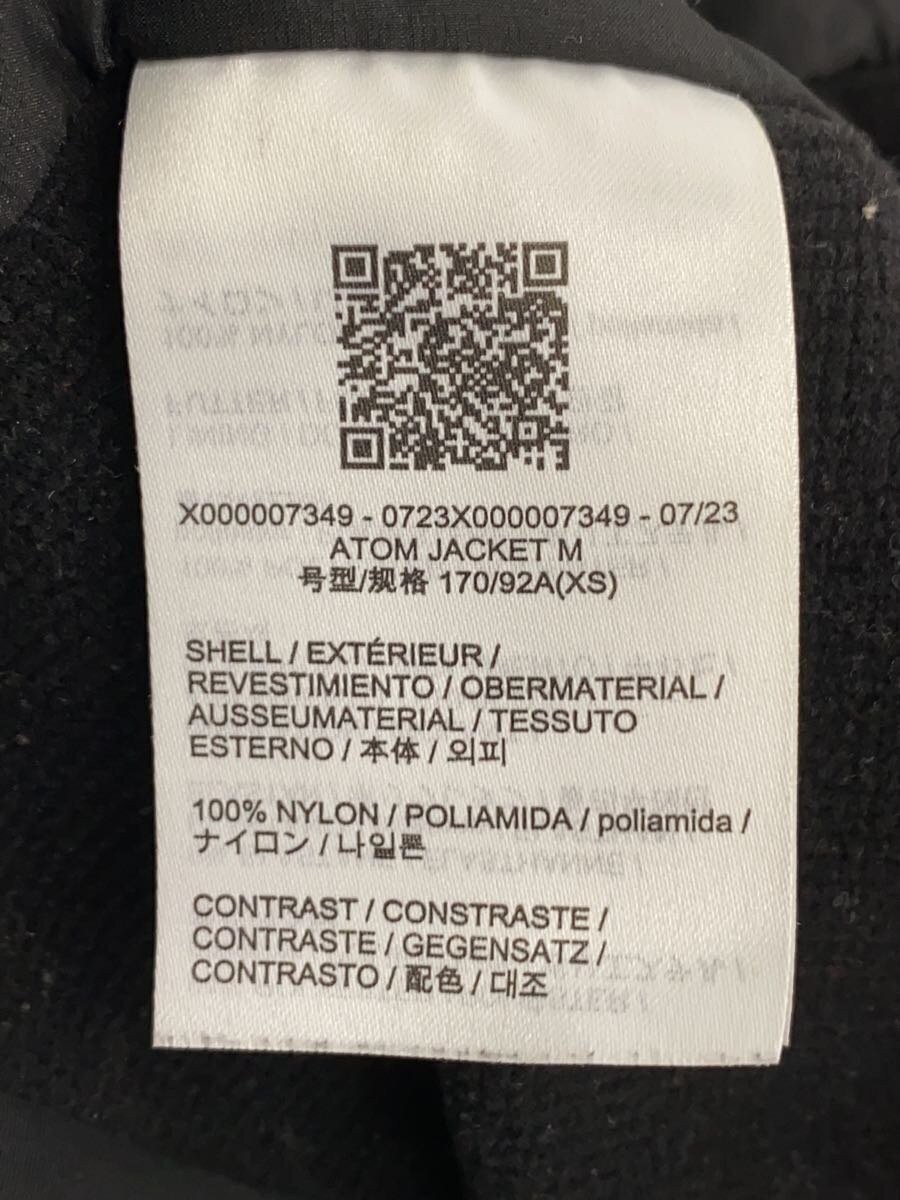 ARC'TERYX ARC TERYX Atom Giacca Giacca Nylon XS Nylon Nero X000007349