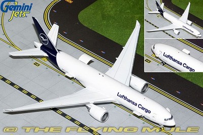 GeminiJets 1:200 777-200LRF Lufthansa Cargo D-ALFA Interactive Series