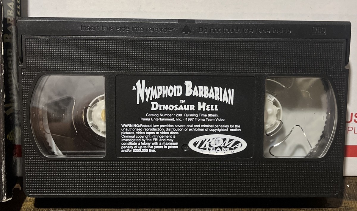 A Nymphoid Barbarian in Dinosaur Hell (VHS, 1997) for sale online