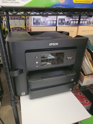 Epson WorkForce Pro WF-4734 Wireless InkJet Printer - TESTED, VERY GOOD - NO INK