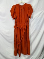 Ulla Johnson Red Marion Dress Size 8