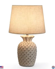 UMEXUS 13" Rechargeable Cordless Table Lamp with Remote, Timer & Color Change