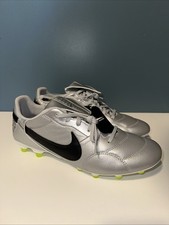 Size 9 - Nike Premier 3 FG Metallic Silver Volt Soccer Cleats HM0265-004 Mens