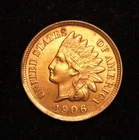 1906 Indian Head Cent  UNC