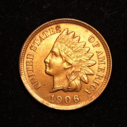 1906 Indian Head Cent  UNC