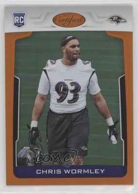 2017 Certified Rookies Mirror Orange 141/199 Chris Wormley #193 Rookie RC 0a1