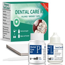 Temporary Tooth Repair Kit – Zinc Oxide Eugenol Cement for Crowns & Bridges | Pe
