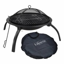 BNIB NEW Lifestyle Camping Kaida Traveller Portable Folding Firepit Barbecue BBQ