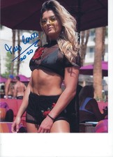 Tay Conti Signed 8x10 Photo #11 AEW Wrestler Model Comes with COA