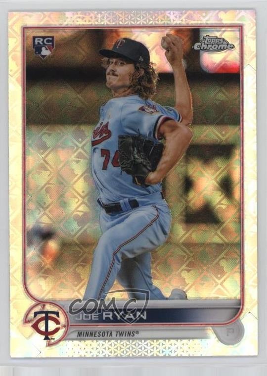 2022 Topps Chrome Logofractor Edition Joe Ryan #57 0t2