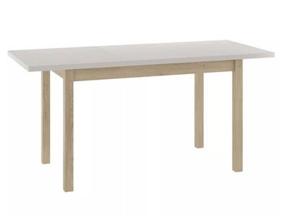 Esstisch ausziehbar 100-140cm rechteckig Laminat kaszmir Eiche cremona