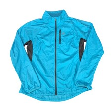 Avalanche Weather Shield Running Jacket Blue Lightweight Full Zip Large RN83520