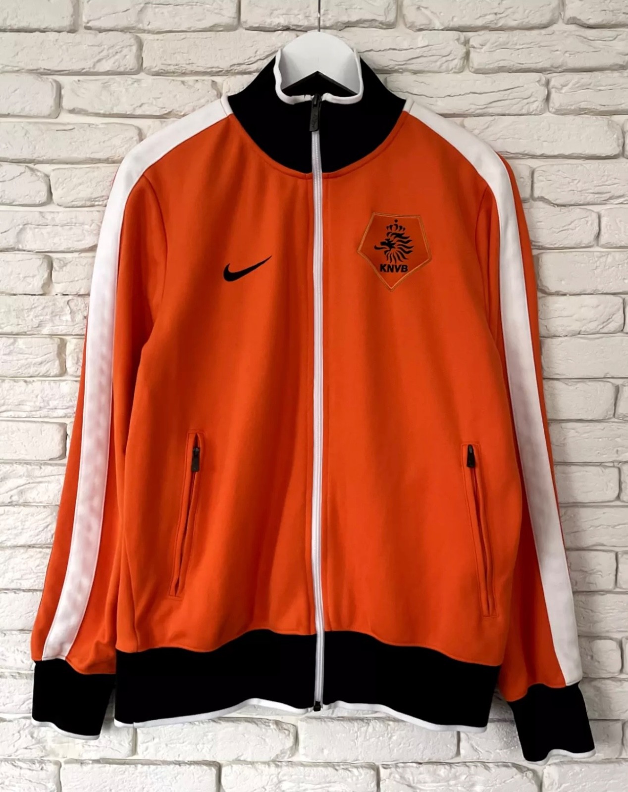 SACAI X NIKE Giacca uomo Nike calcio pista Olanda 2010 2011 taglia M