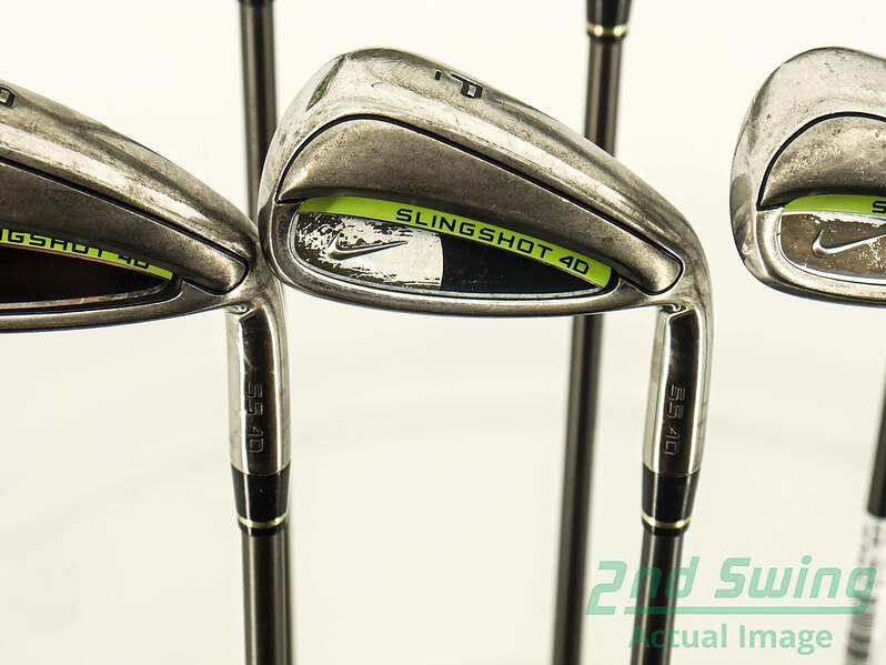 Nike Slingshot 4D Iron Set 5-PW AW SW Graphite Ladies Right -1/2