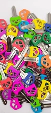 Lot 100 pcs KW1 Color Designer Key Blanks for Locksmith