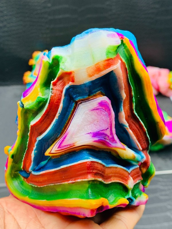 Natural Gobi jade agate raw stone collection mineral specimen gift crystal  757G