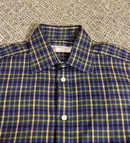 Turnbull and Asser Flannel Button Down - 15.5 - Bild 3 von 7