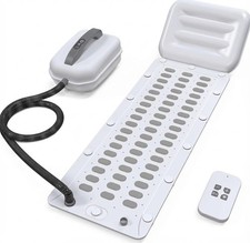 Bubble Bath Massager Mat with 6-Level Adjustment  Remote Control