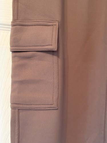 Neu mit Etikett 32 Grad Hitze Small Tech Cargo Scuba Damen-Jogginghose khaki braun NEU - Bild 7 von 12