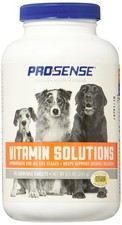 ProSense Vitamin Solutions 90 Count, Chewable Tablets for Dogs, Helps Support Ov
