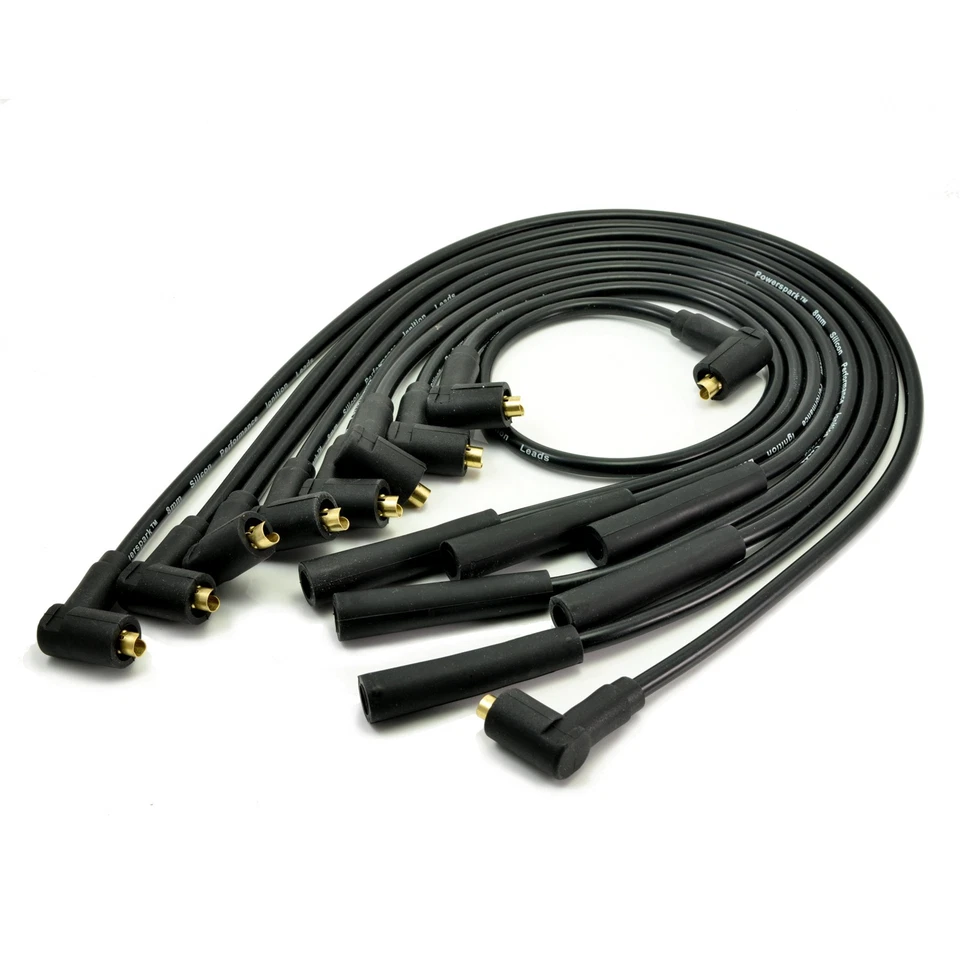 Zodiac Zephyr Mk2 Mk3 6 cilindros 8mm desempenho silicone carbono HT cabos preto - Imagem 2 de 4