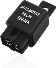 40 Amp Automotive Relay, 4 Pin 12V 40A SPST Car Air Conditioning Relay... 
