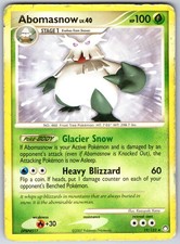 Abomasnow Rare Mysterious Treasures 19/123 HP