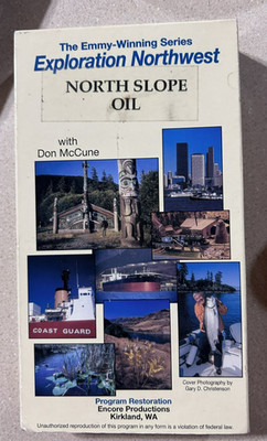 Exploration Northwest North Slope Oil Don McCune VHS KOMO TV Seattle