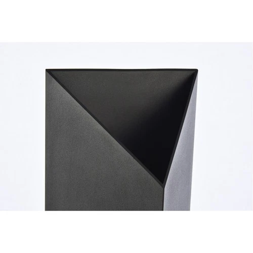 Living District LDOD4022BK Raine 11 inch Black Outdoor Wall Light - Picture 5 of 7