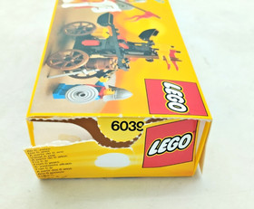 LEGO 6039 Twin Arm Launcher Original Box ONLY Knights Box Cardboard Box 6081 6080