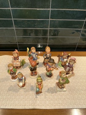 Set of 12 Vintage Hummel Goebel Figurines in near Mint Condition