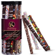 Kremery - Dark Milk Chocolate Covered Pretzel Gift Basket Assorted Sweet...
