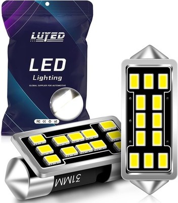 2 x 640 Lumens Extremely Bright 3020 12-EX Chipsets 1.25 inches DE3 Size: 31MM