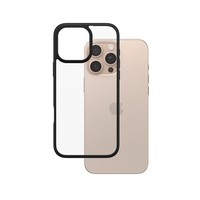 Panzerglass Hardcase Transparent/Schwarz Backcover FüR Iphone 16 Pro Max Neu