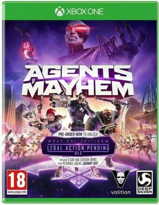 Agents Of Mayhem Day One Edition Xbox One Includes 6 Day One Edition Skins Vg