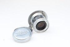 Leica Elmar red scale 50mm f3.5 Objektiv lens M39 mount Leitz 98796