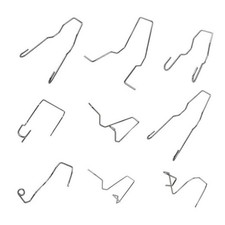 9 PCS Bulb Retaining Spring Clips, Stainless Steel Headlamp Dip Dipped Beam