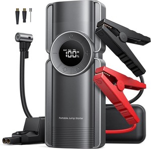 4in1 Jump Starter Power Pack 3000A Battery Booster with  150 PSI Air Compresser