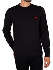 Image of HUGO Men's San Cassius Knit, Black