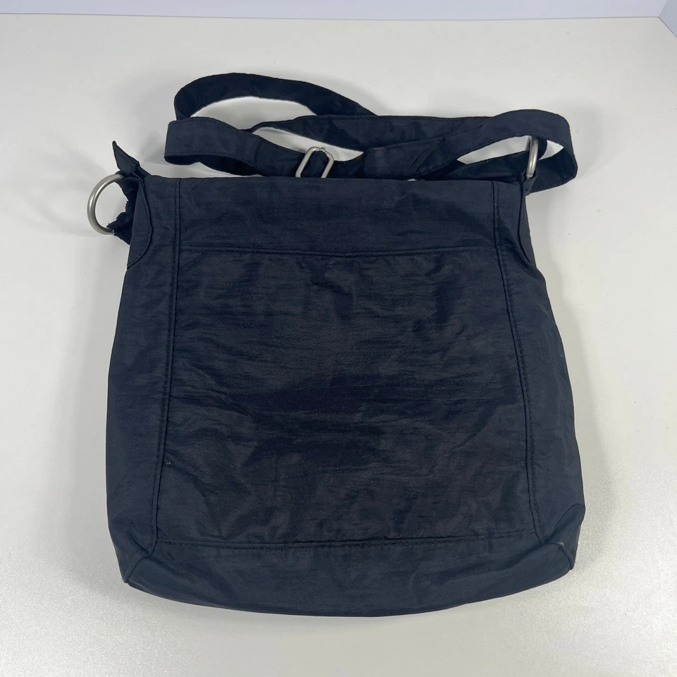 Baggallini Crossbody Bag Black Nylon Casual Lightweight Pockets Travel Vacation - Image 3 of 4