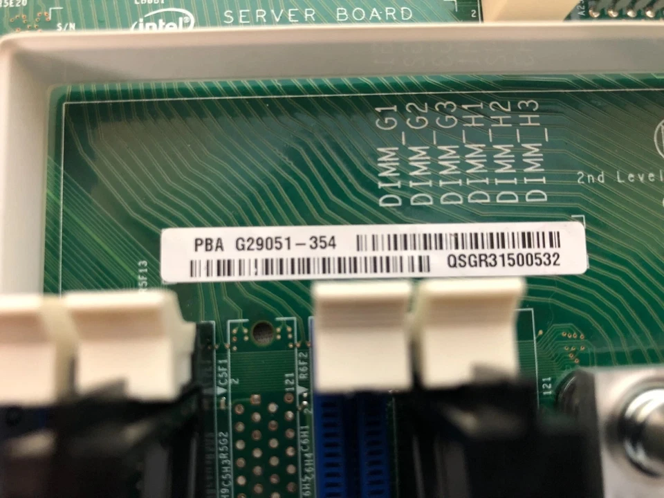 Intel EMC G29051-354 S2600G (Z/L) LGA2011 Server MotherBoard 2x Heatsinks - Image 4 of 4