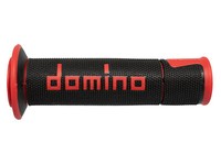 Handgriffe Road Racing Domino A45 Tommaselli Motorroller Durchbohrt Schwarz Rot