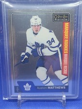  2016-17 O-Pee-Chee Platinum Marquee Rookies Auston Matthews Toronto Maple Leafs